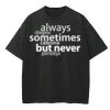 Playera Oversized: Peso Completo 255 grs Miniatura