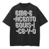 Playera Oversized: Peso Completo 255 grs Miniatura