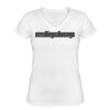 Playera Dama: Algodón Peinado Cuello V Miniatura