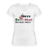 Playera Dama: Algodón Peinado Cuello V Miniatura