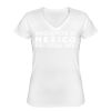Playera Dama: Algodón Peinado Cuello V Miniatura