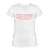 Playera Dama: Algodón Peinado Cuello V Miniatura