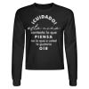 Crop Top Unisex Manga Larga Miniatura