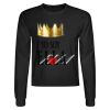 Crop Top Unisex Manga Larga Miniatura