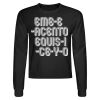 Crop Top Unisex Manga Larga Miniatura